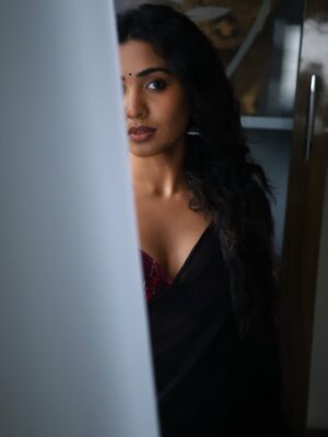 Shivathmika Rajashekar Instagram - Until you meet her…..

#UpNext