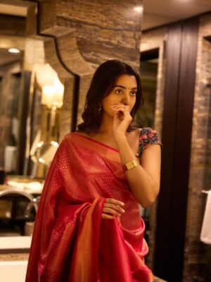 Shivathmika Rajashekar Instagram - ♥️

Shot by @ajaybalaji_1997 
Assisted by @_kuppar_