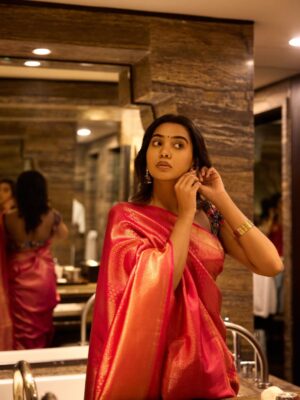 Shivathmika Rajashekar Instagram - ♥️

Shot by @ajaybalaji_1997 
Assisted by @_kuppar_