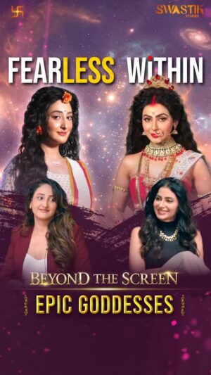 Shivya Pathania Instagram - One embodied prosperity. The other, pure power.
Lakshmi and Shiv-Shakti—two energies, one divine truth. ✨
.
.
.
.
.
.

.
#SwastikStories #DivineFeminine #Lakshmi #ShivShakti #MythologyOnScreen