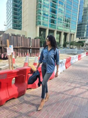 Shraddha Musale Instagram - This feeling when you are absorbing every moment with yourself and the surroundings. 

All I can say...bliss💜
#gratitude #feelings #moments #dubailife