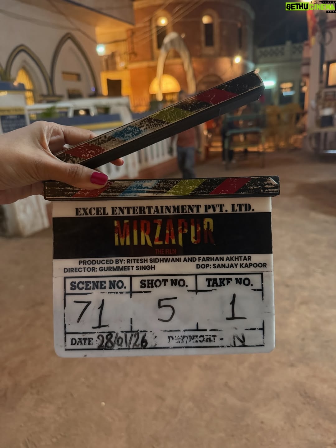 Shriya Pilgaonkar - 386.2K Likes - It’s a wrap ! 🎬
Always the best time with this gang on set ! Reuniting with this team & reliving Sweety Gupta felt so special. Cant wait for you to watch Mirzapur – The Film on the BIG screen. It’s going to be wild 🔥