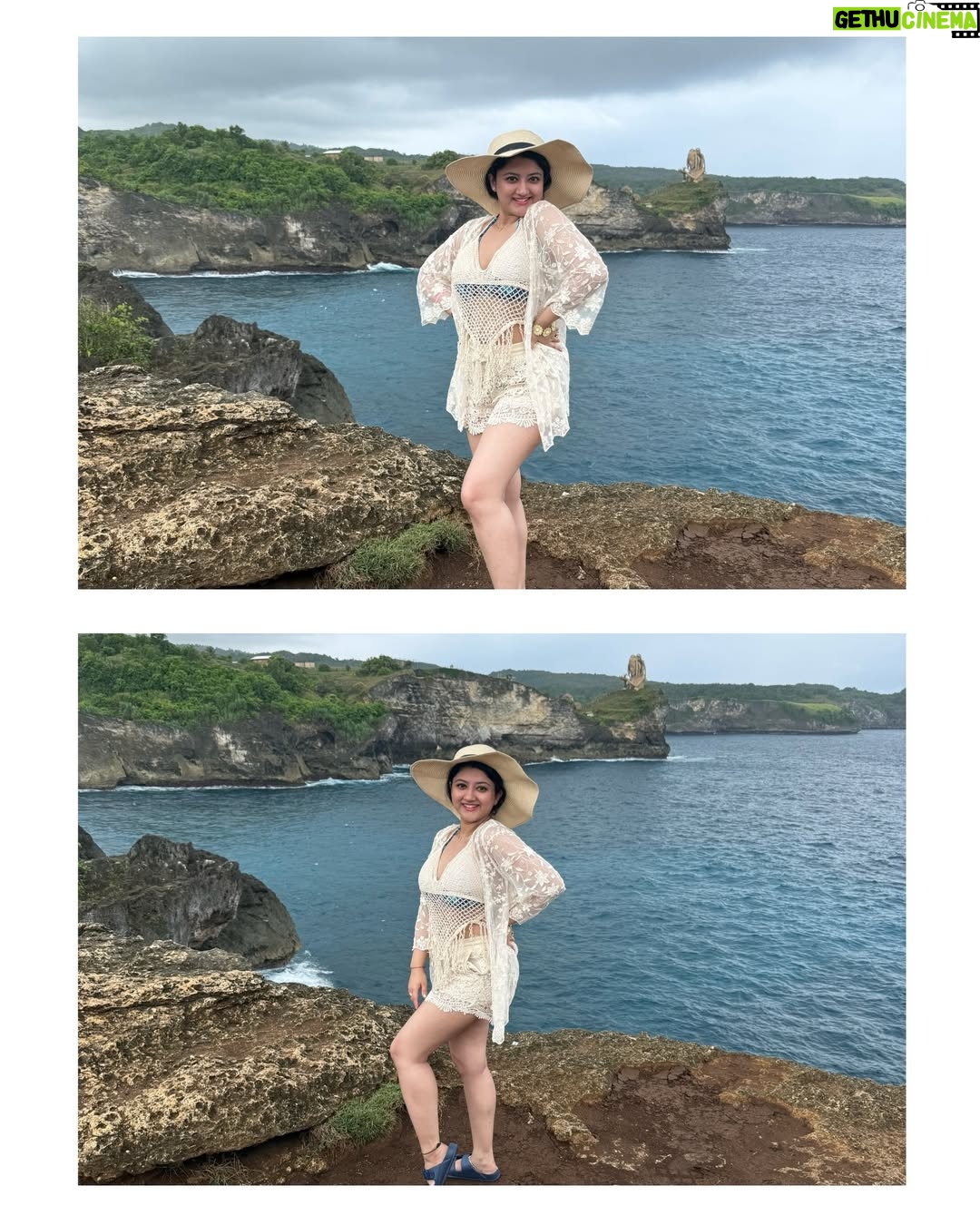 Shriya Sharma - 83.5K Likes - Crochet, cliffs and crashing waves at Broken Beach 🌊✨
There’s something magical about this place — a natural arch carved by time, turquoise water swirling below, and the wind that makes you feel alive in the best way.
Bali’s wild side… and me soaking in every bit of it.