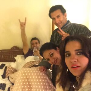 Shruti Seth Instagram - #2016
The year our kids were still tiny and I could carry Alina over my shoulder
Yudi got married we all ended up in the best group photo of the veejays
All my parents were here
Gul and I set up @festivelle
Post which I ended up in my happy place at The Palace Hotel with my favourite and ever so handsome @ninosinh
Danish got malaria and we rang in the new year in the cold but enveloped in love and warmth.
Life moved a little slow, we waited patiently for things and were full of hope.
#2016 #trending #shruphotodiary