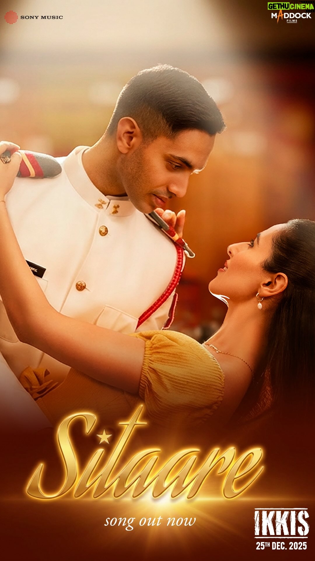 Shweta Bachchan Nanda - 43.7K Likes - God bless you Agastya and Simar, shine bright ✨  A love written in Sitaare… the new love ballad sung by Arijit Singh 💫
Bas tumse milne ki der hi toh thi. ❤

#Sitaare song out now.
Link in bio✨

Experience courage in cinemas.
#Ikkis releasing on 25th December 2025.

@aapkadharam #AgastyaNanda @jaideepahlawat @simarbhatia18 #SriramRaghavan #ArijitBiswas #PoojaLadhaSurti #DineshVijan #BinnyPadda @sharadakarki @poovijan @arijitsingh @amitabhbhattacharyaofficial @vijayganguly @am.anil.m @maddockfilms @sonymusicindia