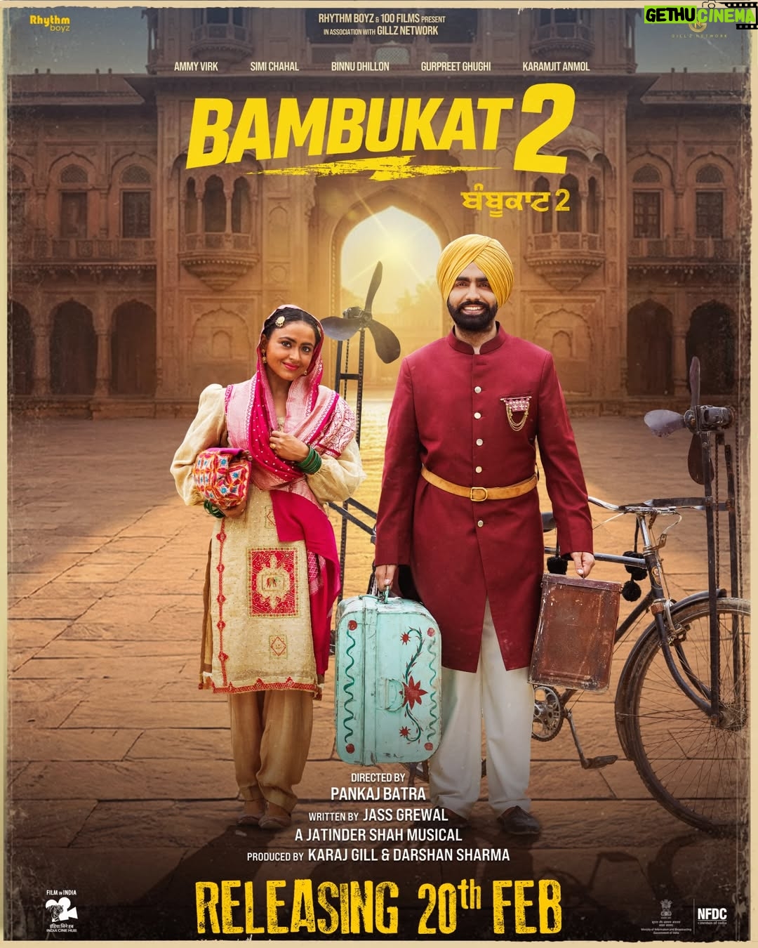 Simi Chahal - 69.1K Likes - Pakko & Channan are back after 10 Years 🥰❤️

#Bambukat 2 in Cinemas near you on 20th Feb 2026 📽️