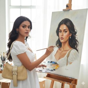 Sonyaa Ayodhya Instagram - @sonyaaayodhya ✨🖌️🎨♥️
.
.
@ikacreaton 
#ikacreator #sonyaaayodhya #painting🎨_art #brushpainting #myfavoriteperson❤️