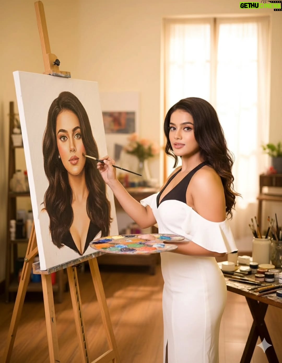 Sonyaa Ayodhya - 194 Likes - @sonyaaayodhya ✨🖌️🎨♥️
.
.
@ikacreaton 
#ikacreator #sonyaaayodhya #painting🎨_art #brushpainting #myfavoriteperson❤️