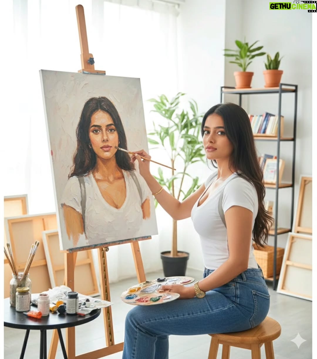 Sonyaa Ayodhya - 194 Likes - @sonyaaayodhya ✨🖌️🎨♥️
.
.
@ikacreaton 
#ikacreator #sonyaaayodhya #painting🎨_art #brushpainting #myfavoriteperson❤️