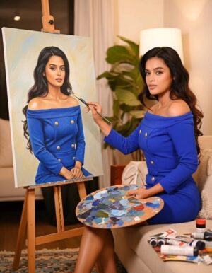 Sonyaa Ayodhya Instagram - @sonyaaayodhya ✨🖌️🎨♥️
.
.
@ikacreaton 
#ikacreator #sonyaaayodhya #painting🎨_art #brushpainting #myfavoriteperson❤️