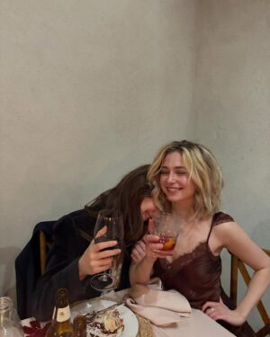 Sophie Simnett Instagram - ells got married & gee whizz we had a good time
