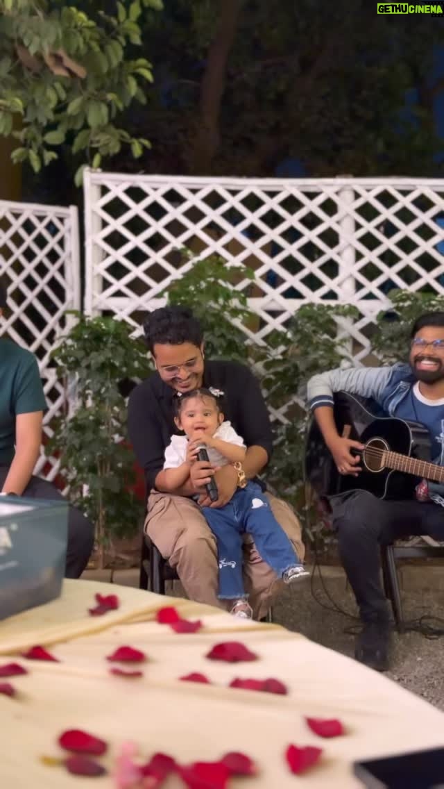 Sradha Panigrahi - 45.4K Likes - Tiny guest ,big SPOTLIGHT ✨💖 
Performing with PAPA @sandeep__panda_ ❤️