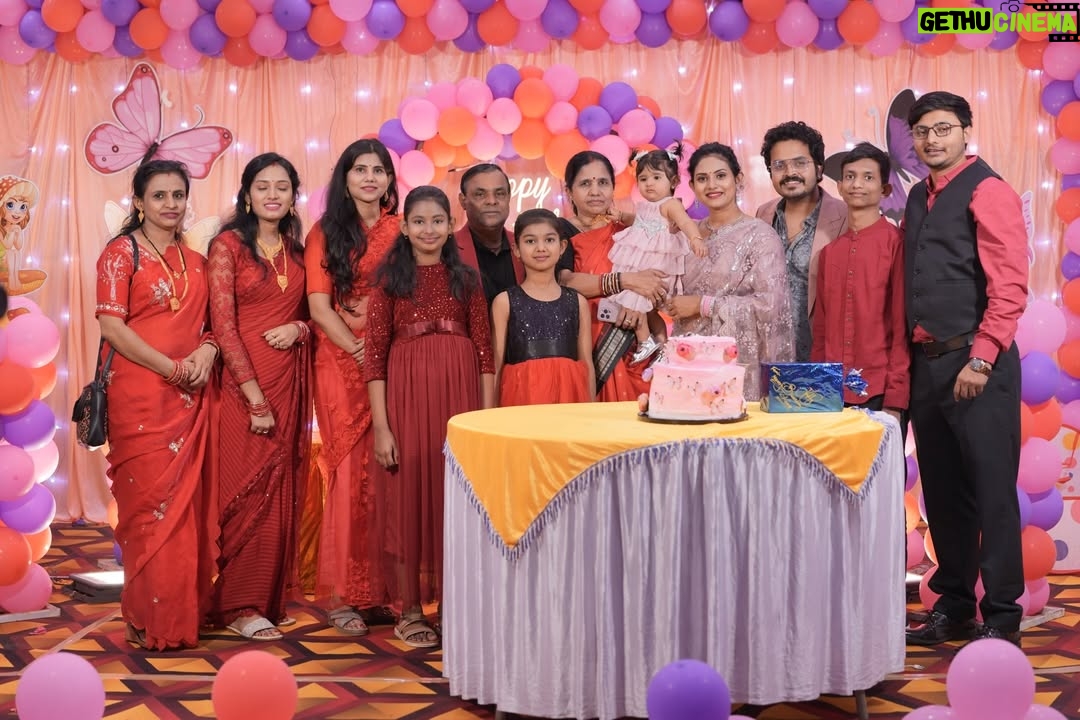 Sradha Panigrahi - 40.1K Likes - Koko With her Bapa-Maa-Aja-Aai - Budhi maa . 
Bada papa - Bada mama - Mamu -Maine
Mausissss & Cousins❤️
.
.
#birthday #koko #1yearcelebration #sradhapanigrahi #ikoko