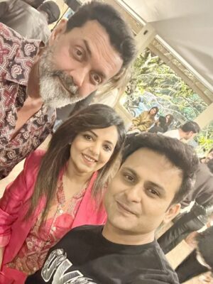 Sugandha Mishra Instagram - Happy birthday dearest @beingsalmankhan #bhaijaan 🎂🤩
.
.
#salmankhan #sugandhamishra #drsanketbhosale #happybirthdaysalmankhan