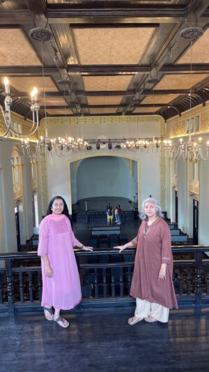 Suhasini Maniratnam Instagram - Visited the Victoria public hall EVR road today with my soul sister revathy & shylaja. We were so stunned by the beauty and history that we dint even click pictures. Looking forward to great performances and concerts and poetry & literature sessions in the beautiful concert hall on the first floor. @chennaicorp