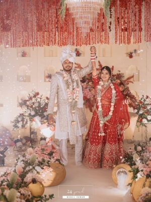 Suman Pattnaik Instagram - Finally Mr. & Mrs. Mishra 😍

How has it already been one month? They say the first month of marriage is a whirlwind, and they were right! We’ve settled into our new normal, unpacked a few boxes, and shared so many laughs. I am so grateful to call you my mine🫶 The journey has been amazing so far, and I cannot wait to see what forever holds for us. Here’s to many, many more milestones! 🥂✨ 

Photography @24pixel_photography 
Decore by @sanskaarevents 
MUA @sibani_sibi 
Outfit by @muna_muna7999 

Last but not the least thank you to both our families, our dear and nears & our well wishes without u all this could never been real 🤗😘 

#onemonthmarried💍❤️ 
#love 
#couple 
#instagram