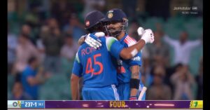 Surveen Chawla Instagram - Silence please ! 
Champions Rise…. 
They always do!
And so they did! @rohitsharma45 @virat.kohli 
 
That’s  #Roko 🇮🇳 for you