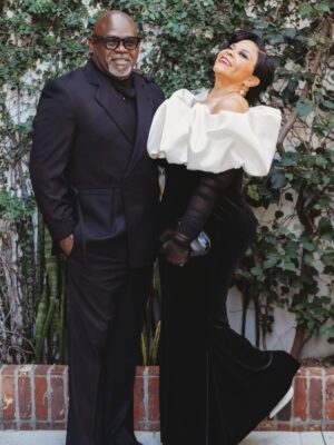 Tamela Mann Instagram - We Did It Bae! 

You brought me to the @grammys and spoiled me rotten! Thank you for believing in me, pushing me to be my best self and loving me through the losses. Truth Is I’m Yours! Forever and Always 🤍💋 #Winning

Styled by @beeombi 
MUA: @ashleyriosactress 
Shot by @jugglingthejohnsons