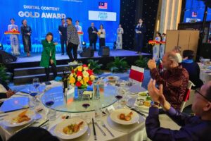 Tiara Jacquelina Instagram - A lively evening at the 6th ADGMIN Gala Dinner with ASEAN digital leaders and outstanding technology and AI players from across the region.

We also celebrated the achievements of the ASEAN Digital Awards 2026 recipients, whose work continues to shape ASEAN’s digital landscape.

Heartiest congratulations to Puan Sri Tiara Jaquelina, Founder of The Enfiniti Academy of Musical Theatre and Performing Arts, on winning Gold for Dream Forest in the Digital Content category. A true inspiration for mastering the evolving digital world.

Malaysia Boleh! 🇲🇾✨
#ASEAN #ADGMIN #Gala