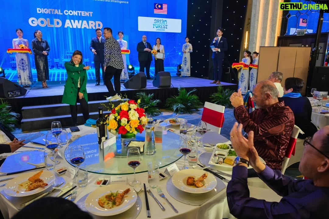 Tiara Jacquelina - 98 Likes - A lively evening at the 6th ADGMIN Gala Dinner with ASEAN digital leaders and outstanding technology and AI players from across the region.

We also celebrated the achievements of the ASEAN Digital Awards 2026 recipients, whose work continues to shape ASEAN’s digital landscape.

Heartiest congratulations to Puan Sri Tiara Jaquelina, Founder of The Enfiniti Academy of Musical Theatre and Performing Arts, on winning Gold for Dream Forest in the Digital Content category. A true inspiration for mastering the evolving digital world.

Malaysia Boleh! 🇲🇾✨
#ASEAN #ADGMIN #Gala