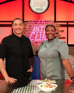 Tiffany Derry Instagram - and just like that: The Worst Cooks In America Finale is here and what a time this season has been! Thanks for tuning in with us every Sunday. Tonight on @foodnetwork is all about Elevated Proteins, Luxury Desserts, and a no-holds-barred culinary battle royale with The Recruits. 

🍿🎬 If you’ve been watching-what have been some of your favorite moments from the show? 

#WorstCooks @FoodNetwork @discoveryplus @hbomax