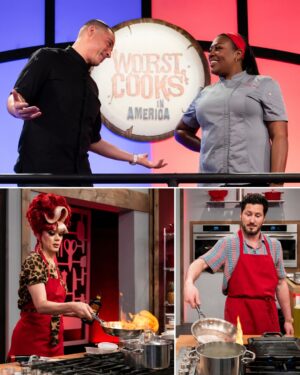 Tiffany Derry Instagram - Who are you rooting for?! 👏 TONIGHT, one of these recruits will take home the $25,000 charity prize and ultimate bragging rights!

Don't miss back-to-back episodes of #WorstCooks with @jeffmauro and @mastercheftd starting at 8|7c.