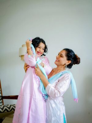 Urmilla Kothare Instagram - Caught in the act of being cute and notorious!
Happy Children’s Day to the inner child in all of us and to the tiny human who can steal my heart and my patience in 2 seconds! 😄💛
#HappyChildrensDay