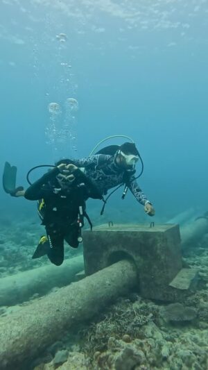 Vaishnavi Arulmozhi Instagram - Scuba in Lakshadweep ❤️❤️❤️
Thank you : @tortuga.adventures.in