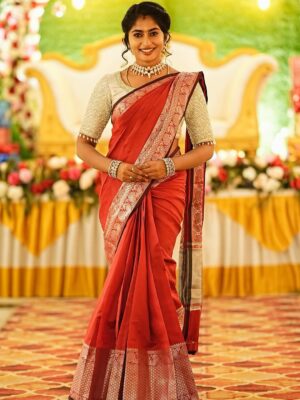Vaishnavi Arulmozhi Instagram - இனிய பொங்கல் திருநாள் நல்வாழ்த்துகள்
👚: @chennaidesigner 
💎: @wonder_bridal_studio