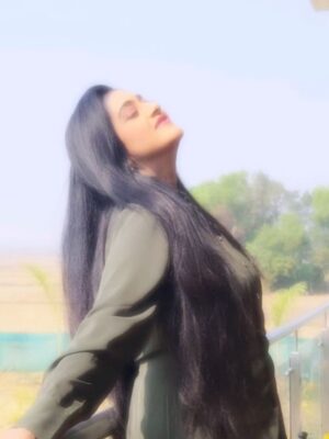 Varsha Priyadarshini Instagram - Calm & positivity 🤍🦋