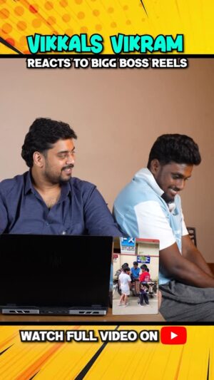 Vikkals Vikram Instagram - Ungalala enna panna mudiyumo pannitinga da 🥲
Watch full video in ‘Vikkals’ YouTube channel! 
#vikkalsvikram #vikkals #biggbosstamil9 #hariimuniyappan