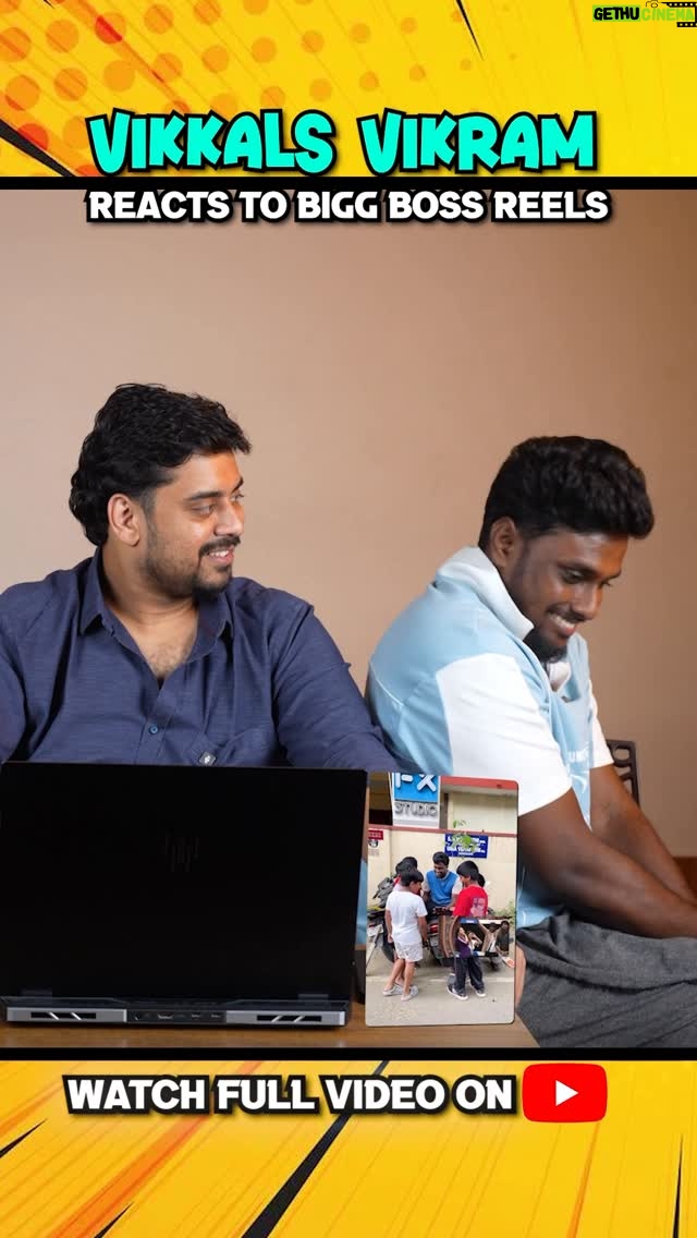 Vikkals Vikram - 70.6K Likes - Ungalala enna panna mudiyumo pannitinga da 🥲
Watch full video in ‘Vikkals’ YouTube channel! 
#vikkalsvikram #vikkals #biggbosstamil9 #hariimuniyappan