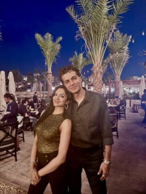 Vimala Raman Instagram - Cool nights, warmer company 💙💫🧿