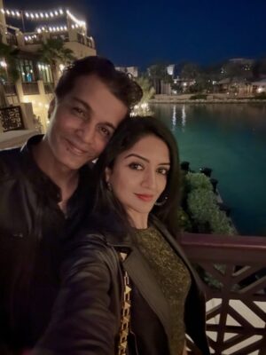 Vimala Raman Instagram - Cool nights, warmer company 💙💫🧿