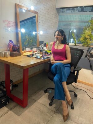 Zoya Afroz Instagram - Dear Falguni, You understood Priya Khubchandani beyond the surface and translated her quiet strength so effortlessly through the styling. Every look felt true to the character. 
Fab Fab job Fal !!!
You nailed it 🌟
@fal1804 ❤️❤️❤️

#BTS #TaskareeOnNetflix @netflix_in @fridaystorytellers