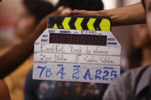 Zoya Akhtar Instagram - Luck By Chance 2008 ♥️ Those were the days: 

1. It was my first 
2. We shot on film 
3. We had prints 
4. Romance ruled the screen
5. My first hero was my first hero 
6. The skies were blue 
7. Actors were friends that hung out on set
8. This was a nuanced conversation 
9. Akira was a baby 
10. Carlos was a kid 
11. Reema and me were unofficial co-writers 
12. No one looked at their phones in the morning 
13. Life was a dream 😊