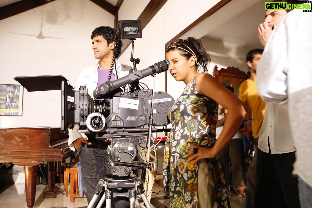 Zoya Akhtar - 23.5K Likes - Luck By Chance 2008 ♥️ Those were the days: 

1. It was my first 
2. We shot on film 
3. We had prints 
4. Romance ruled the screen
5. My first hero was my first hero 
6. The skies were blue 
7. Actors were friends that hung out on set
8. This was a nuanced conversation 
9. Akira was a baby 
10. Carlos was a kid 
11. Reema and me were unofficial co-writers 
12. No one looked at their phones in the morning 
13. Life was a dream 😊