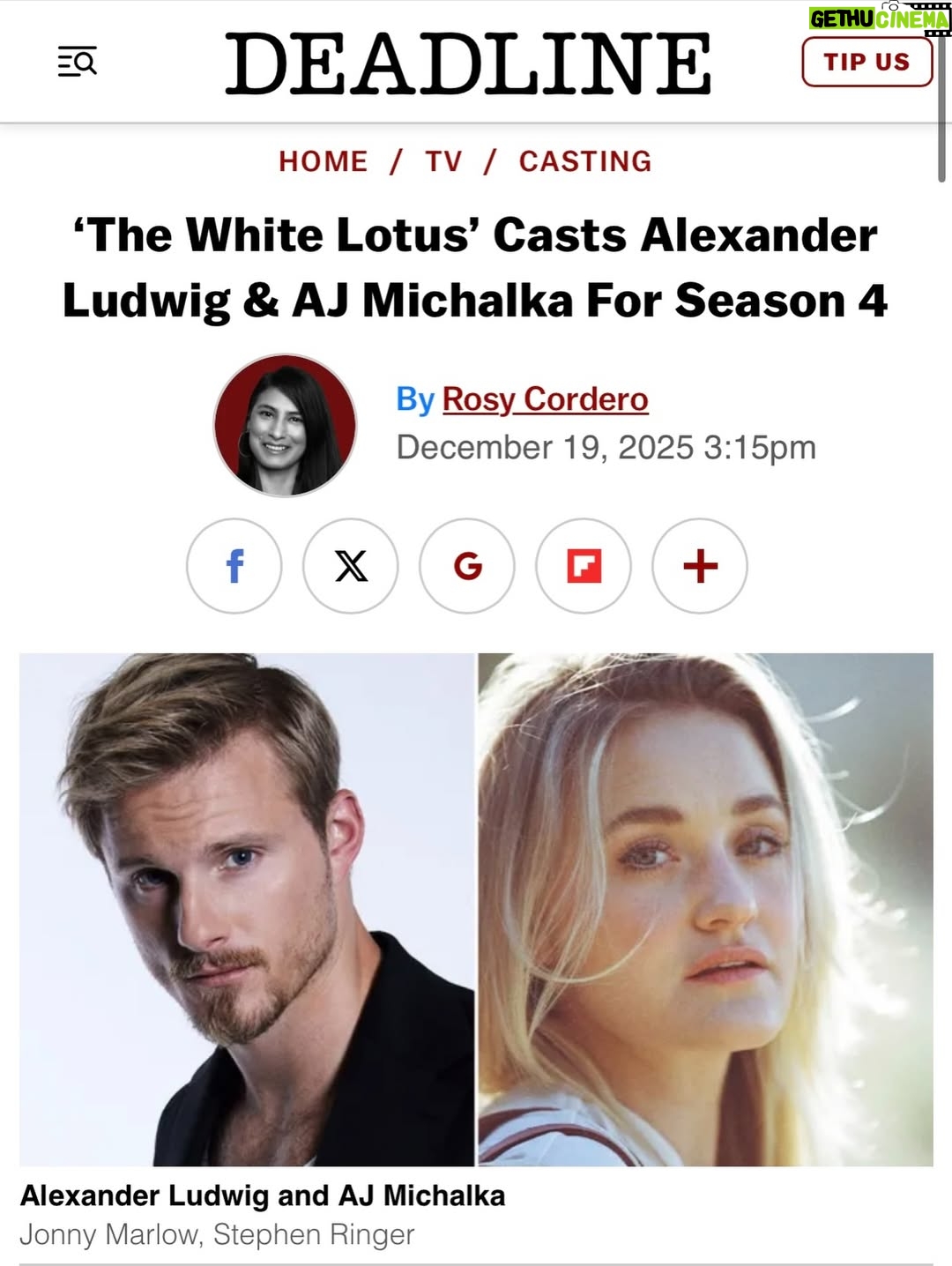 AJ Michalka - 19.1K Likes - Checking in! 🛎️ Let’s party Mike 🪷