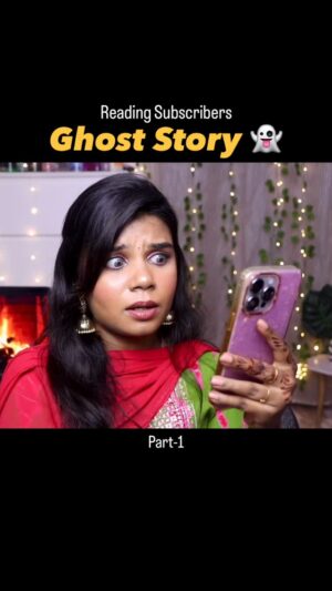 Aarthi Chandran Instagram - Ghost Story 👻Part-1👹🔥🙆🏻‍♀️Watch Full video on my Youtube channel ☠️ 
Channel Name: Mable Aarthi
A kutty glimpse of what my subscribers send me or put me through 😶‍🌫️😫🚶‍♀️

 #reelsinstagram #ghost #ghoststories #readingsubscribersghoststories #mableaarthi