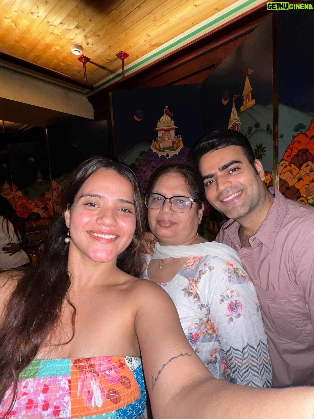 Aashi Sahni - 76.5K Likes - It still feels like a dream. I wish I could wake up from this sleep and see you standing in front of me, and hug you tightly. I don’t understand how everything changed so suddenly. I was living without Papa because you were there… now you’re gone too. I don’t know how to live anymore. I never even imagined this day would come. I always believed you would be with me forever. Now I don’t know how to go on. I’m really scared.

I never knew how to live without you, and now I don’t know how to learn either. If not in this life, then in the next one, please stay with me always, forever.

I wish I had told you “I love you” to your face. I should have said it.

I love you. You were the best mother in the world, and you will always be my mother. I miss you so much.

The only comfort I have is that you’re with papa now at least you’re together.

Rest in peace

Your daughter,
Aashi