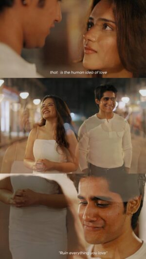 Aashi Sahni Instagram - “Ruin it with love”
comment down prompts to keep this going and lmk how do you like this one?❤️💫

couldnt have been possible without these people🫂
@aashixsahni 
@prathamkaushik_ @anmoltawde
