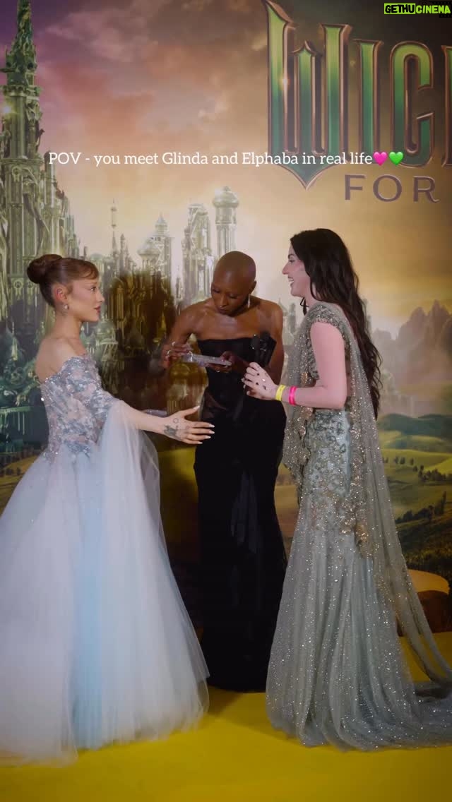 Aastha Shah - 810.9K Likes - Got to live the most special moment with @arianagrande and @cynthiaerivo 😭❤️ and give them earrings all the way from India, not something I manifested this hard but I’m fully living in the moment🙂‍↔️🪄