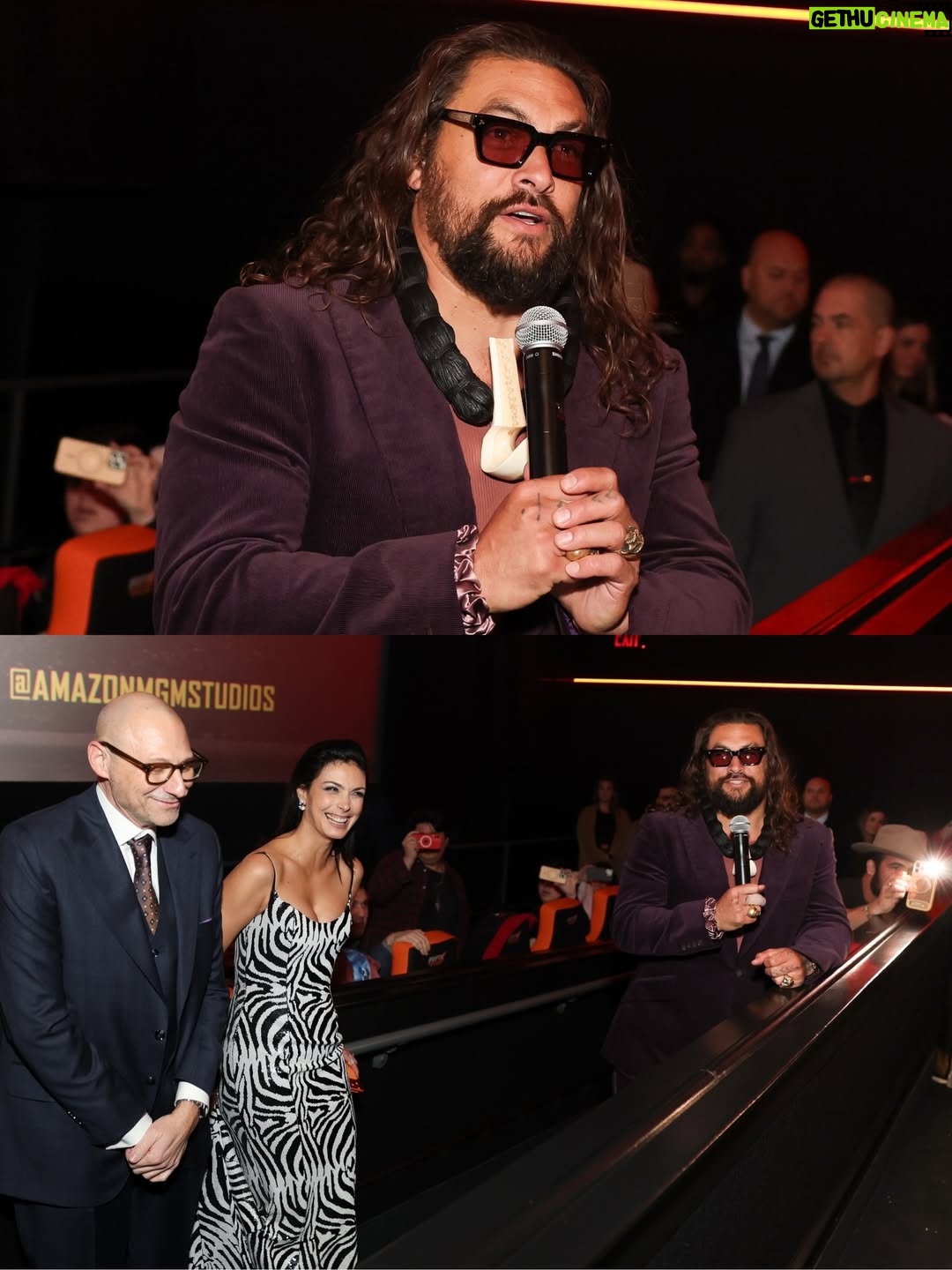 Adria Arjona - 258.5K Likes - NYC! The Wrecking Crew premiere with mi amor @adriaarjona 
Mahalo to New York, the cast, crew, and producers.
@primemovies streaming January 28.
Aloha, J 🤙🏽