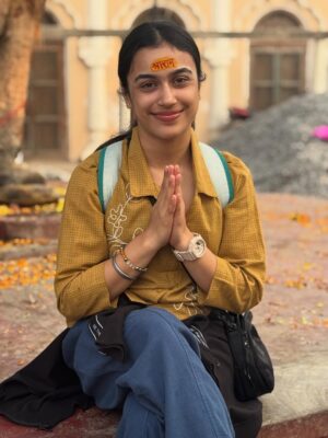 Adrija Sinha Instagram - Ayodhya diaries 🙏❤️