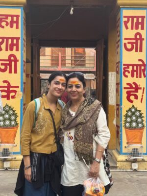 Adrija Sinha Instagram - Ayodhya diaries 🙏❤️