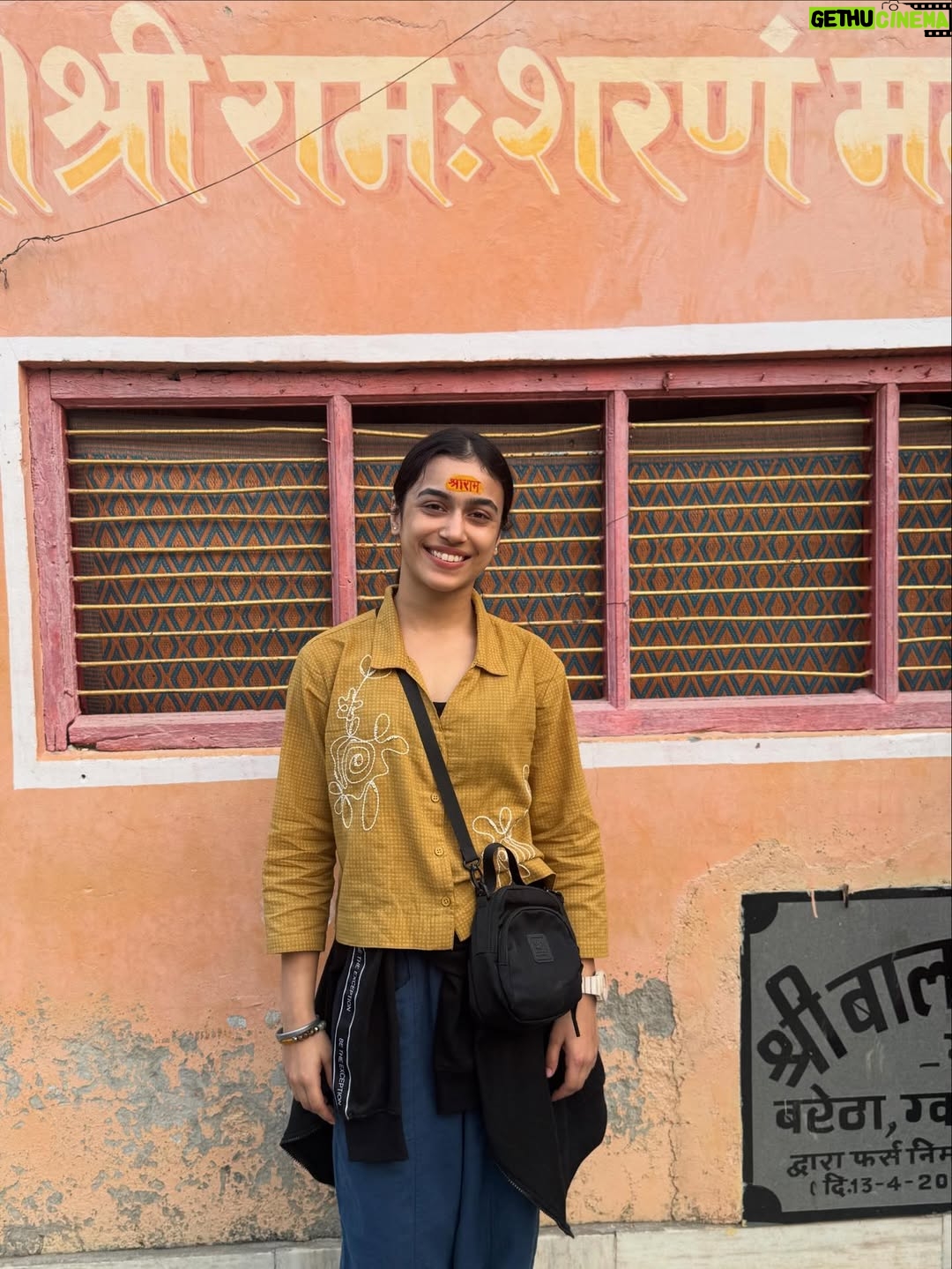 Adrija Sinha - 8.2K Likes - Ayodhya diaries 🙏❤️