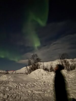 Ahn Eun-jin Instagram - Northern Lights 🌌✨