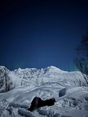 Ahn Eun-jin Instagram - Northern Lights 🌌✨