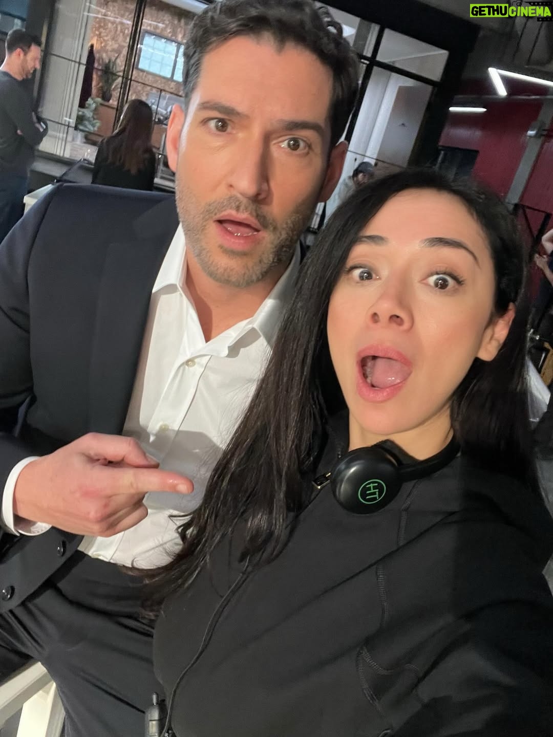 Aimee Garcia - 242.7K Likes - Excited to watch @officialtomellis look devilishly dapper AND solve crime in @ciacbs Monday at 10 p.m. ET/PT 🤗