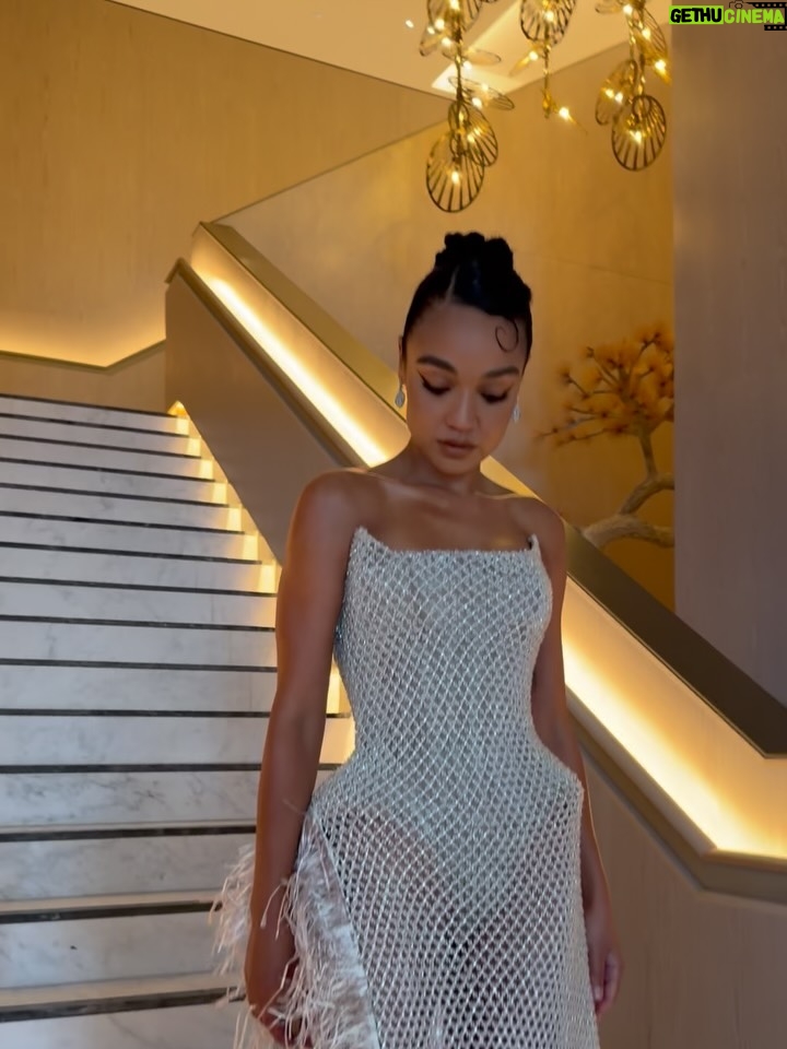 Aisha Dee - 20.8K Likes - @aacta 🤍 

in custom @erik_yvon 
styled by @sarahslutsky 

👡 @jimmychoo 
💎 @bvlgari 
👛 @olgabergofficial